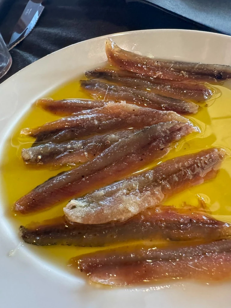 Anchoas en aceite de oliva